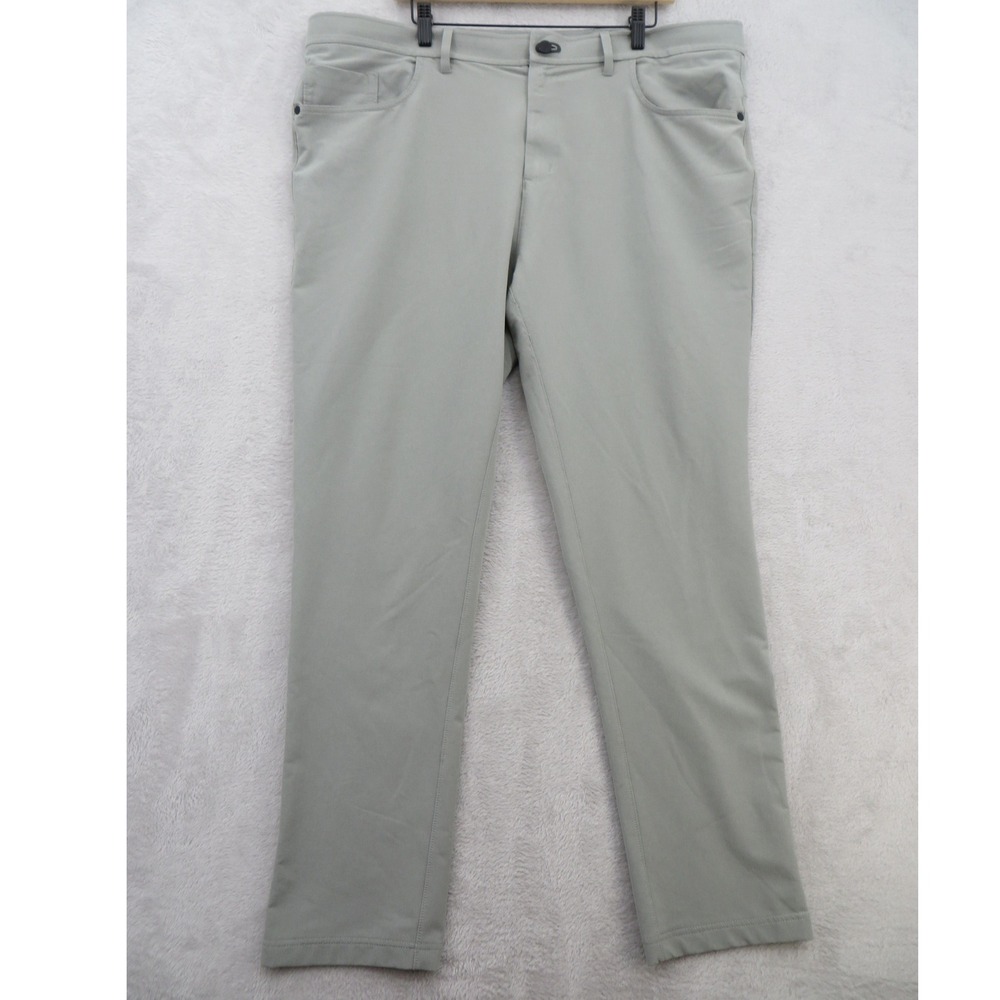 Public Rec Workday Pants Mens 40x32 Gray Straight Leg Technical Stretch Trousers